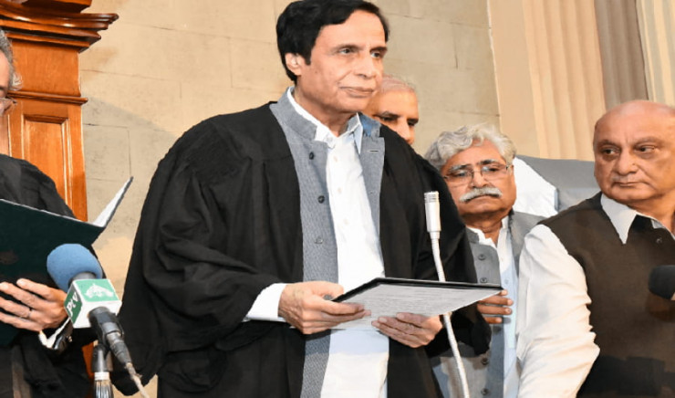 پرویز الٰہی وزیر اعلیٰ پنجاب منتخب