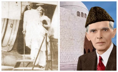 قائد اعظم 7 اگست 1947 کو پہلی بار پاکستان کے پہلے گورنر جنرل کی حیثیت سے تشریف لائے