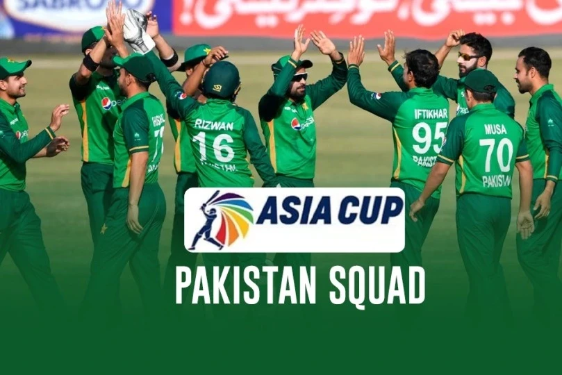 پاکستان اسکواڈ برائے ایشیا کپ