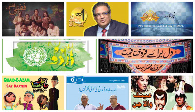 اردو کے وسائل: ٹی وی، اخبار، اتہارات، پوسٹرز، ٹرک شاعری وغیرہ